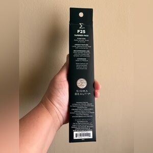 Sigma Beauty F25 Tapered Face Brush - Brand New Factory Sealed.